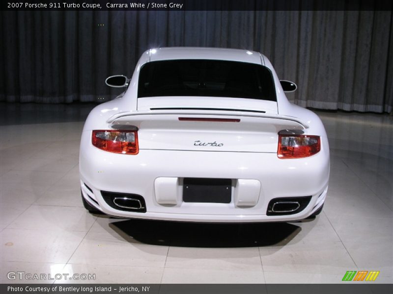 Carrara White / Stone Grey 2007 Porsche 911 Turbo Coupe