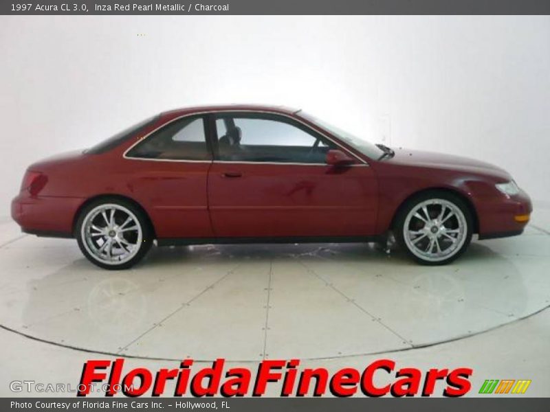 Inza Red Pearl Metallic / Charcoal 1997 Acura CL 3.0