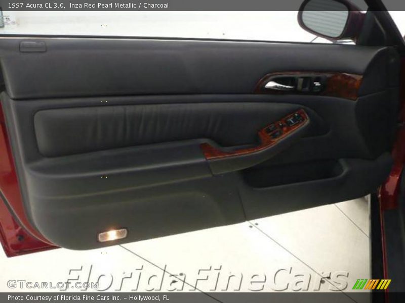 Inza Red Pearl Metallic / Charcoal 1997 Acura CL 3.0