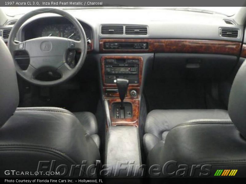 Inza Red Pearl Metallic / Charcoal 1997 Acura CL 3.0