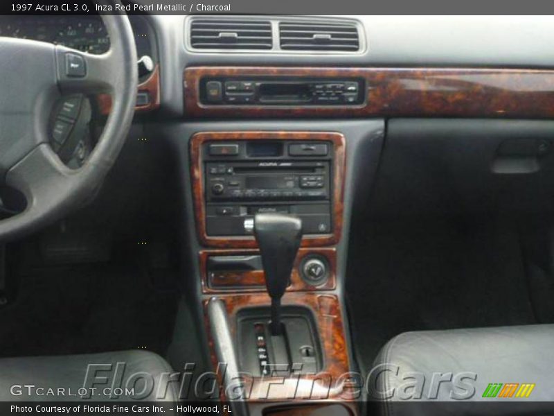 Inza Red Pearl Metallic / Charcoal 1997 Acura CL 3.0