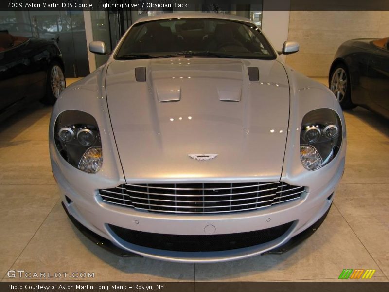 Lightning Silver / Obsidian Black 2009 Aston Martin DBS Coupe