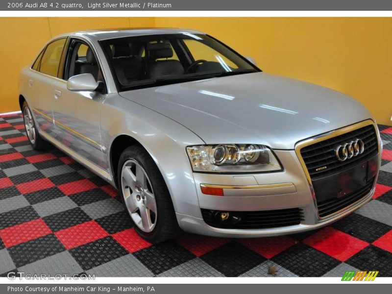 Light Silver Metallic / Platinum 2006 Audi A8 4.2 quattro