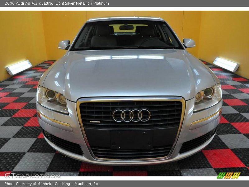 Light Silver Metallic / Platinum 2006 Audi A8 4.2 quattro