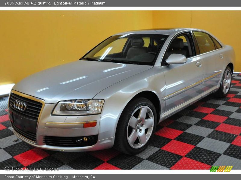 Light Silver Metallic / Platinum 2006 Audi A8 4.2 quattro