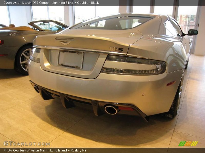 Lightning Silver / Obsidian Black 2009 Aston Martin DBS Coupe