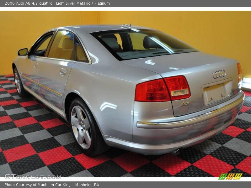 Light Silver Metallic / Platinum 2006 Audi A8 4.2 quattro