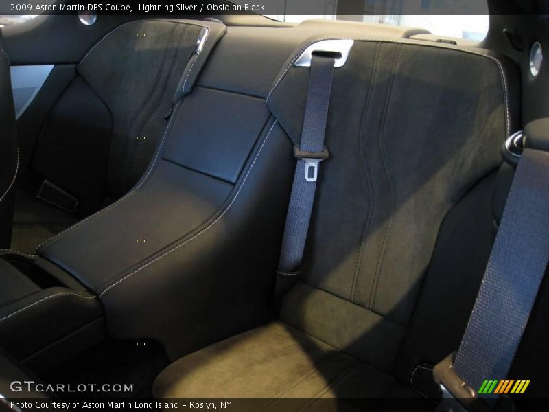Lightning Silver / Obsidian Black 2009 Aston Martin DBS Coupe