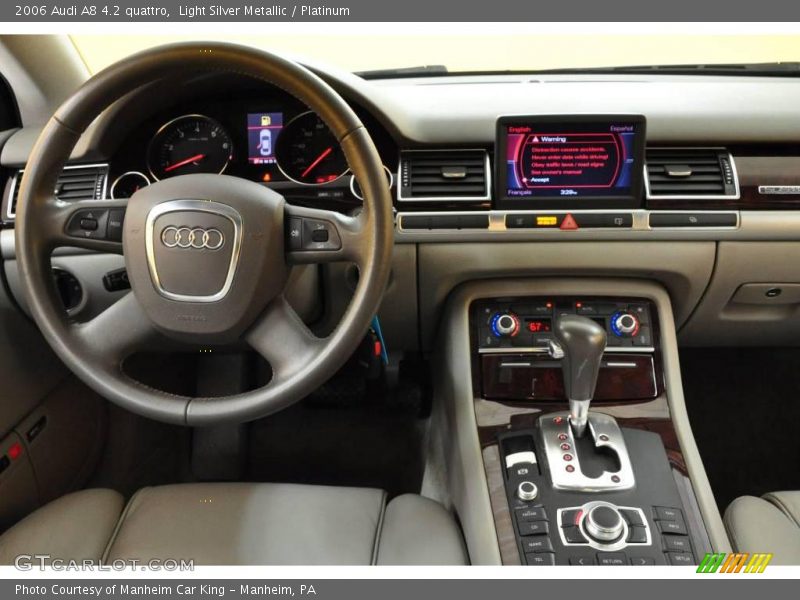 Light Silver Metallic / Platinum 2006 Audi A8 4.2 quattro