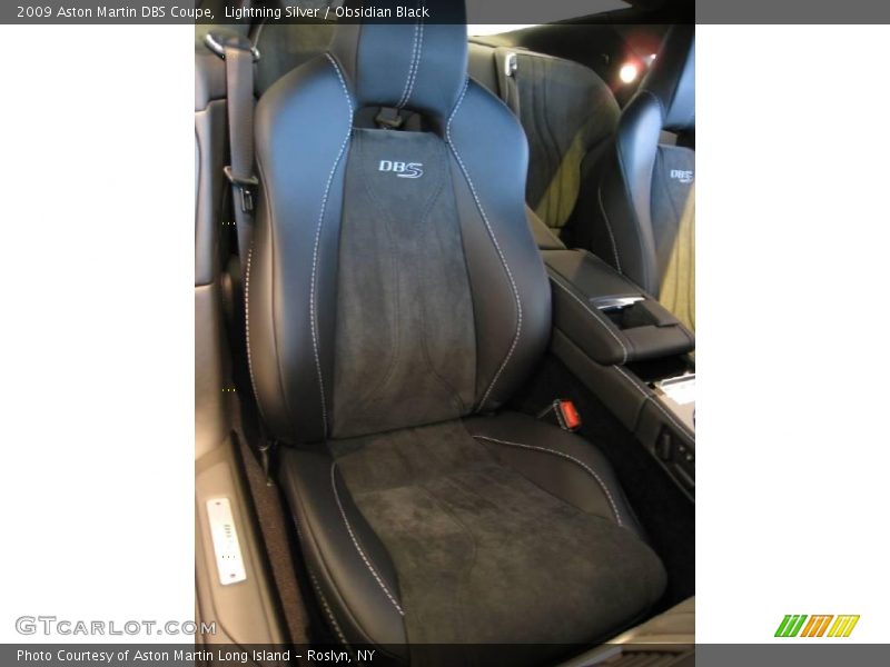 Lightning Silver / Obsidian Black 2009 Aston Martin DBS Coupe