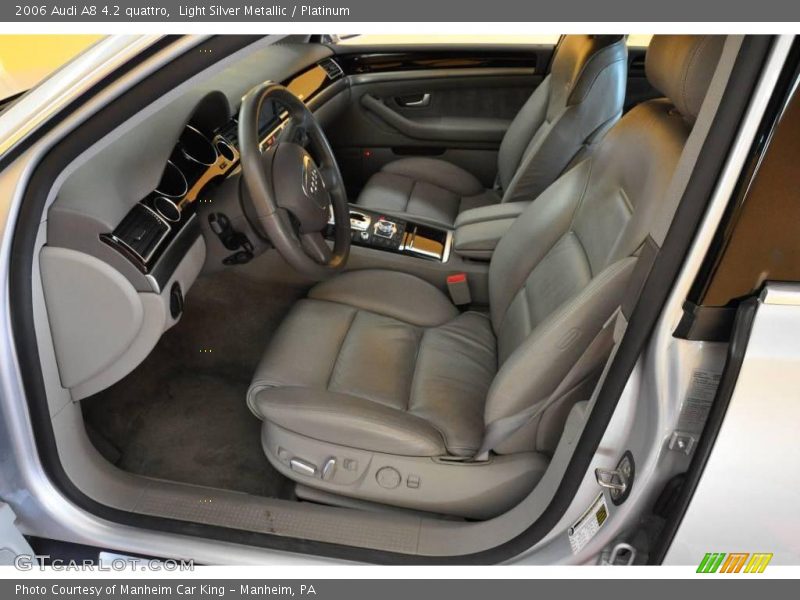 Light Silver Metallic / Platinum 2006 Audi A8 4.2 quattro