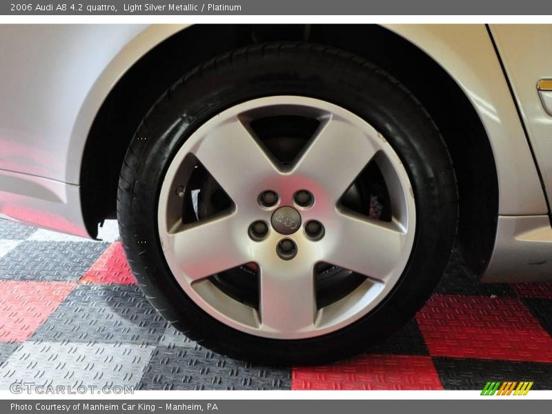 Light Silver Metallic / Platinum 2006 Audi A8 4.2 quattro