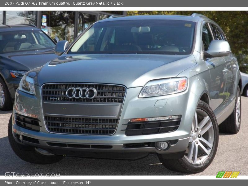 Quartz Grey Metallic / Black 2007 Audi Q7 4.2 Premium quattro