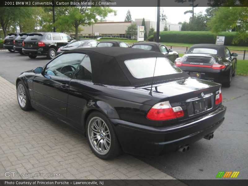 Carbon Black Metallic / Cinnamon 2001 BMW M3 Convertible