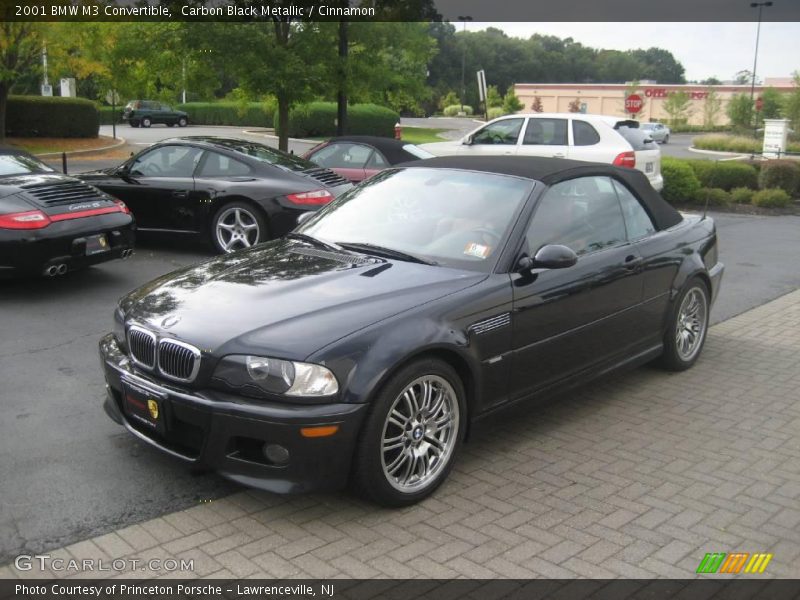 Carbon Black Metallic / Cinnamon 2001 BMW M3 Convertible