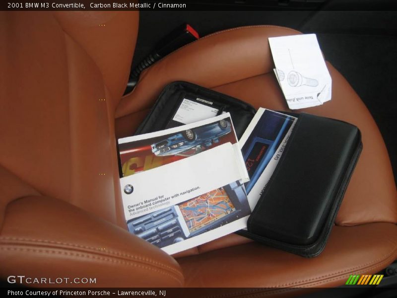 Carbon Black Metallic / Cinnamon 2001 BMW M3 Convertible