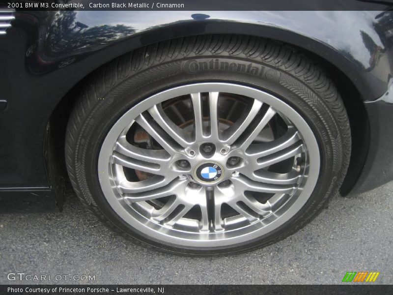 Carbon Black Metallic / Cinnamon 2001 BMW M3 Convertible