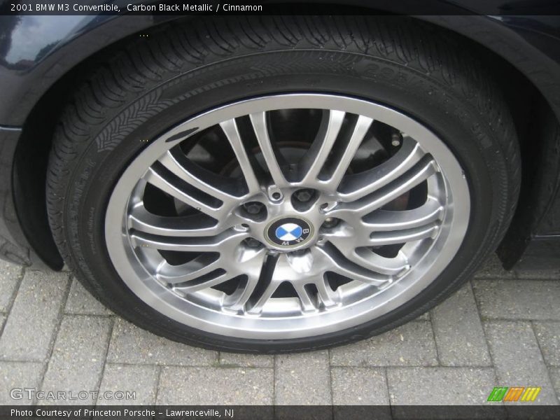 Carbon Black Metallic / Cinnamon 2001 BMW M3 Convertible
