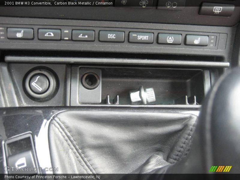 Carbon Black Metallic / Cinnamon 2001 BMW M3 Convertible