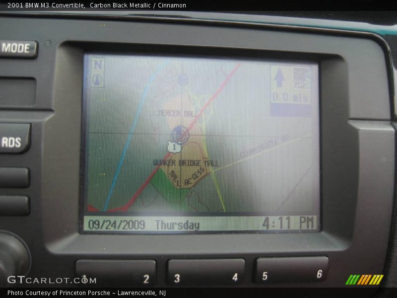 Carbon Black Metallic / Cinnamon 2001 BMW M3 Convertible