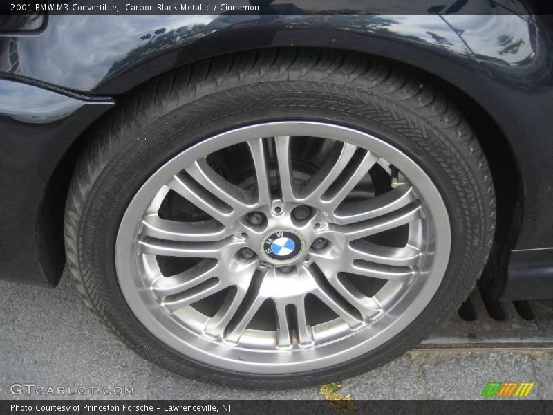 Carbon Black Metallic / Cinnamon 2001 BMW M3 Convertible
