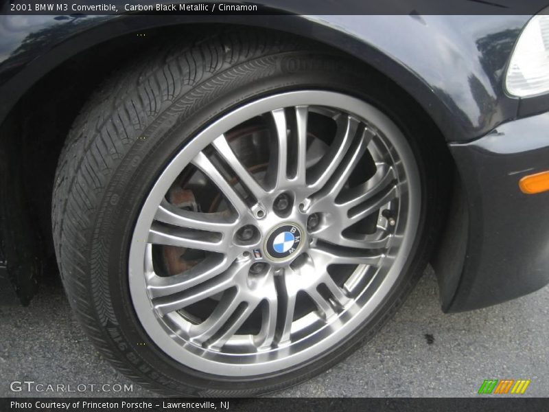 Carbon Black Metallic / Cinnamon 2001 BMW M3 Convertible