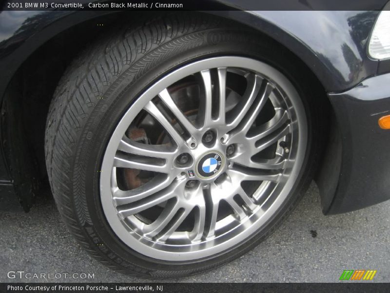 Carbon Black Metallic / Cinnamon 2001 BMW M3 Convertible
