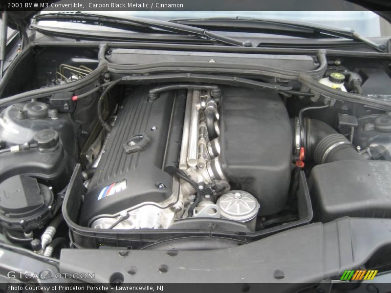 Carbon Black Metallic / Cinnamon 2001 BMW M3 Convertible