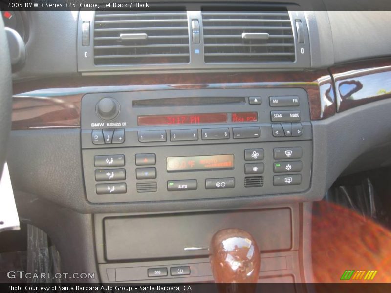 Jet Black / Black 2005 BMW 3 Series 325i Coupe