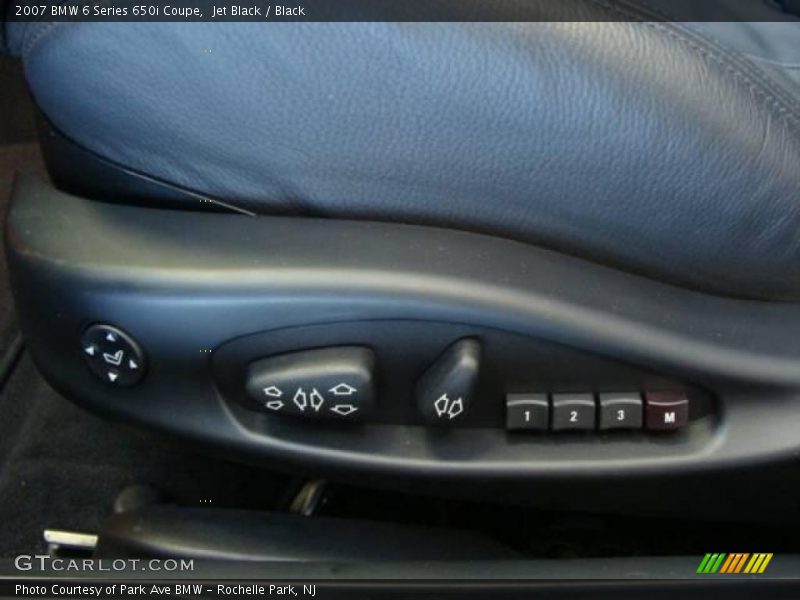 Jet Black / Black 2007 BMW 6 Series 650i Coupe