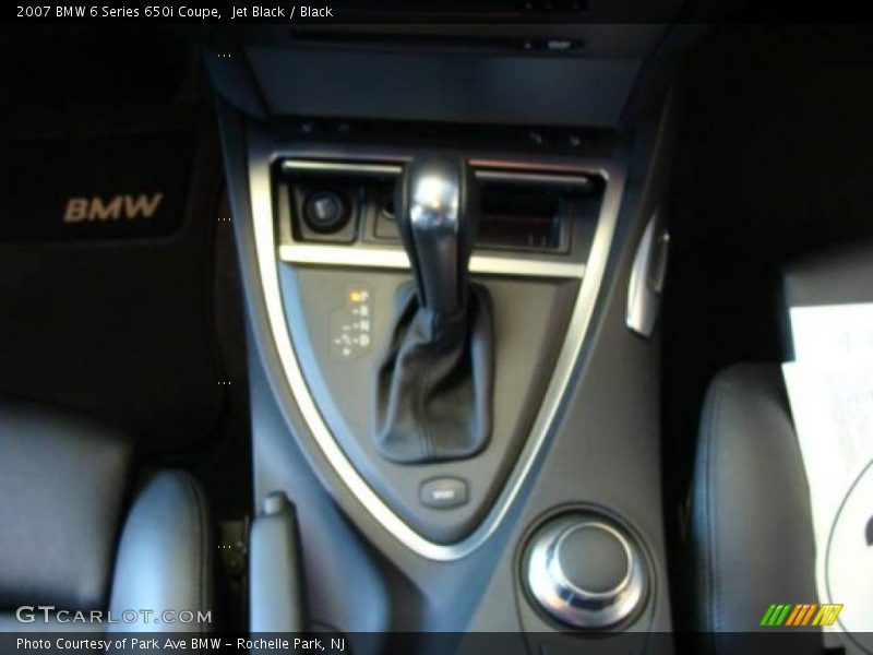 Jet Black / Black 2007 BMW 6 Series 650i Coupe