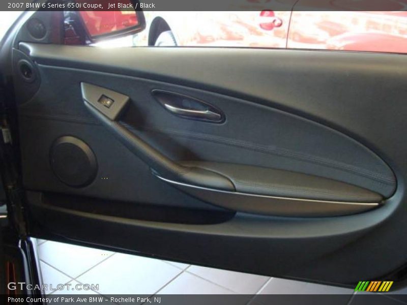 Jet Black / Black 2007 BMW 6 Series 650i Coupe