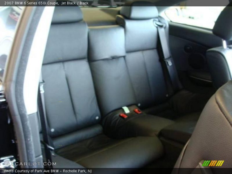 Jet Black / Black 2007 BMW 6 Series 650i Coupe