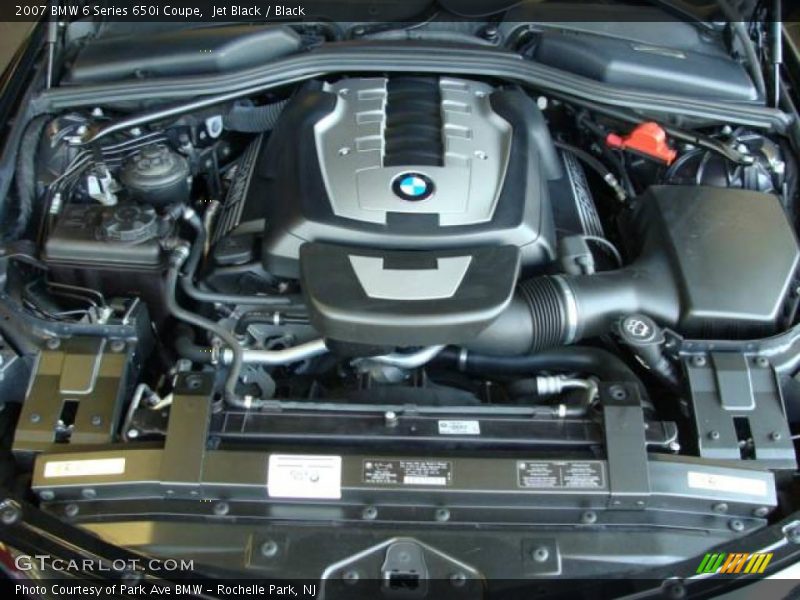 Jet Black / Black 2007 BMW 6 Series 650i Coupe
