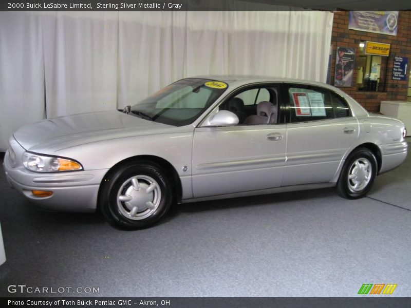Sterling Silver Metallic / Gray 2000 Buick LeSabre Limited