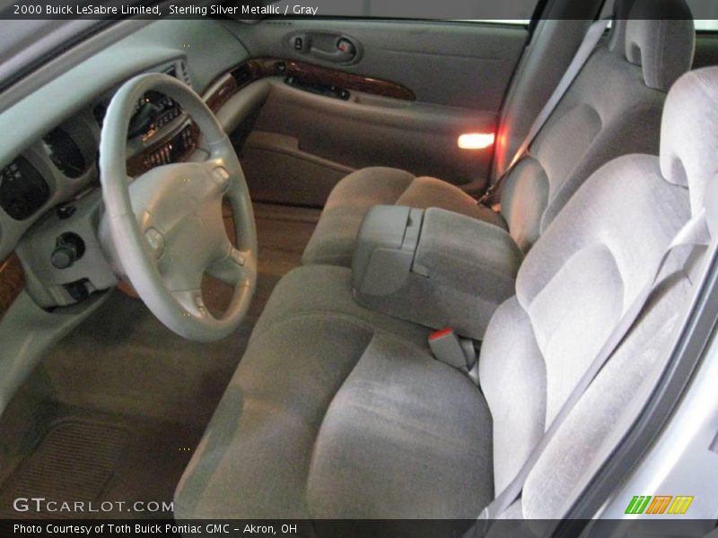 Sterling Silver Metallic / Gray 2000 Buick LeSabre Limited