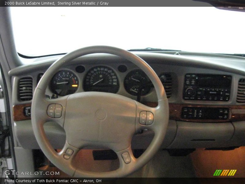Sterling Silver Metallic / Gray 2000 Buick LeSabre Limited