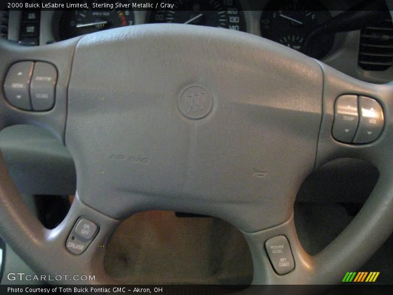 Sterling Silver Metallic / Gray 2000 Buick LeSabre Limited