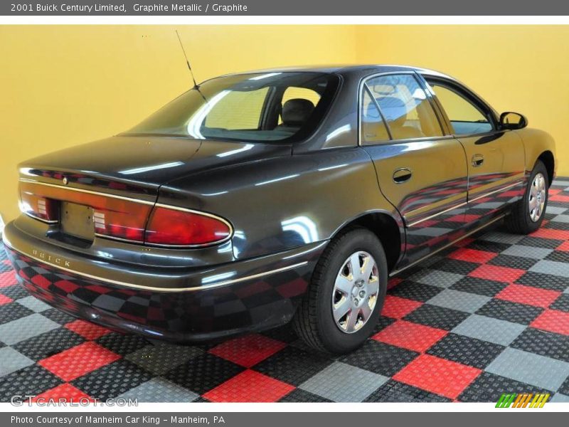 Graphite Metallic / Graphite 2001 Buick Century Limited