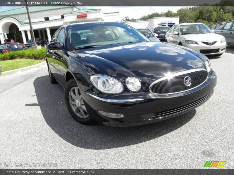 Black Onyx / Gray 2007 Buick LaCrosse CXL