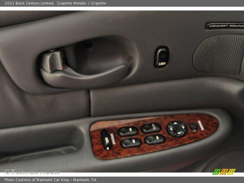 Graphite Metallic / Graphite 2001 Buick Century Limited