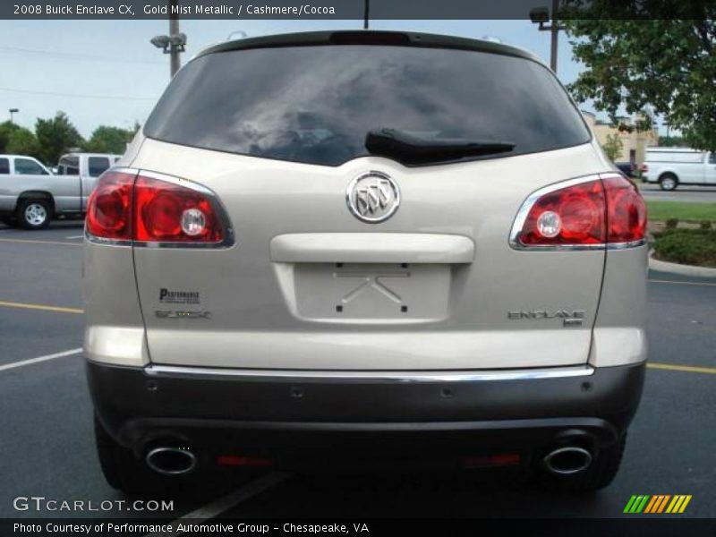 Gold Mist Metallic / Cashmere/Cocoa 2008 Buick Enclave CX