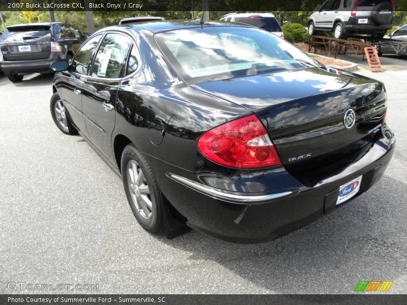 Black Onyx / Gray 2007 Buick LaCrosse CXL