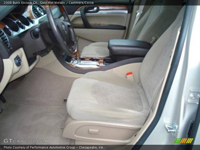 Gold Mist Metallic / Cashmere/Cocoa 2008 Buick Enclave CX