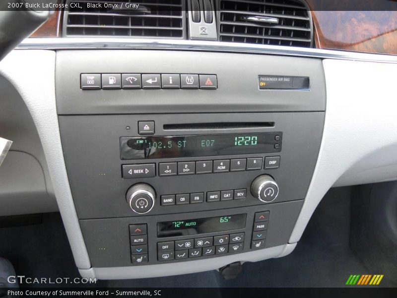 Black Onyx / Gray 2007 Buick LaCrosse CXL