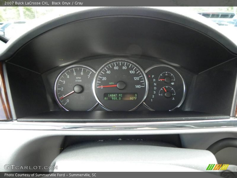 Black Onyx / Gray 2007 Buick LaCrosse CXL