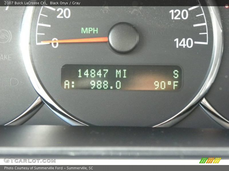 Black Onyx / Gray 2007 Buick LaCrosse CXL