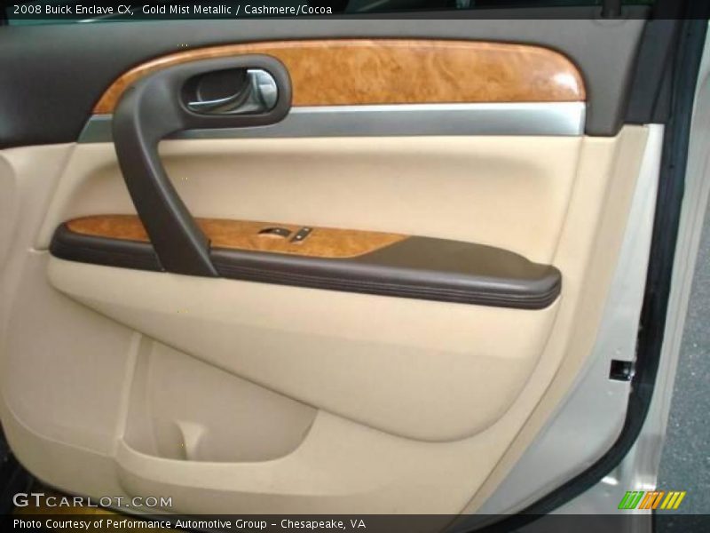 Gold Mist Metallic / Cashmere/Cocoa 2008 Buick Enclave CX