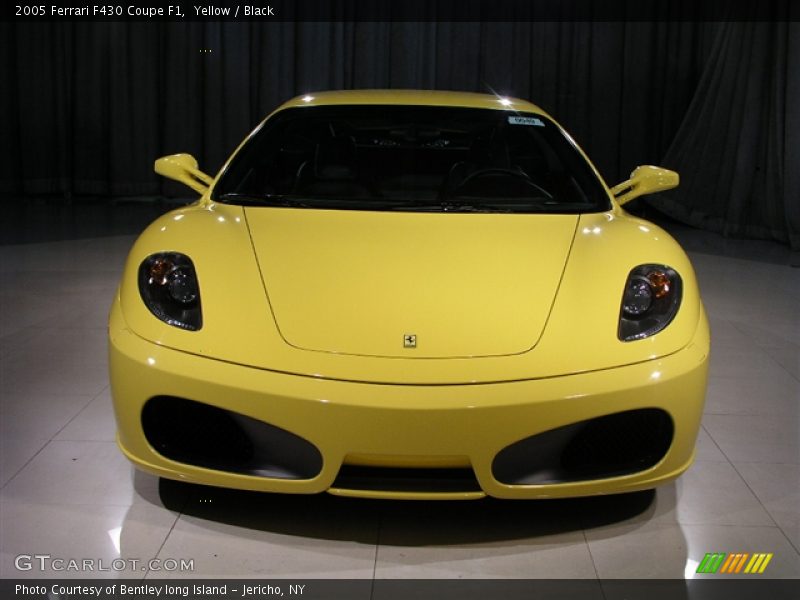 Yellow / Black 2005 Ferrari F430 Coupe F1