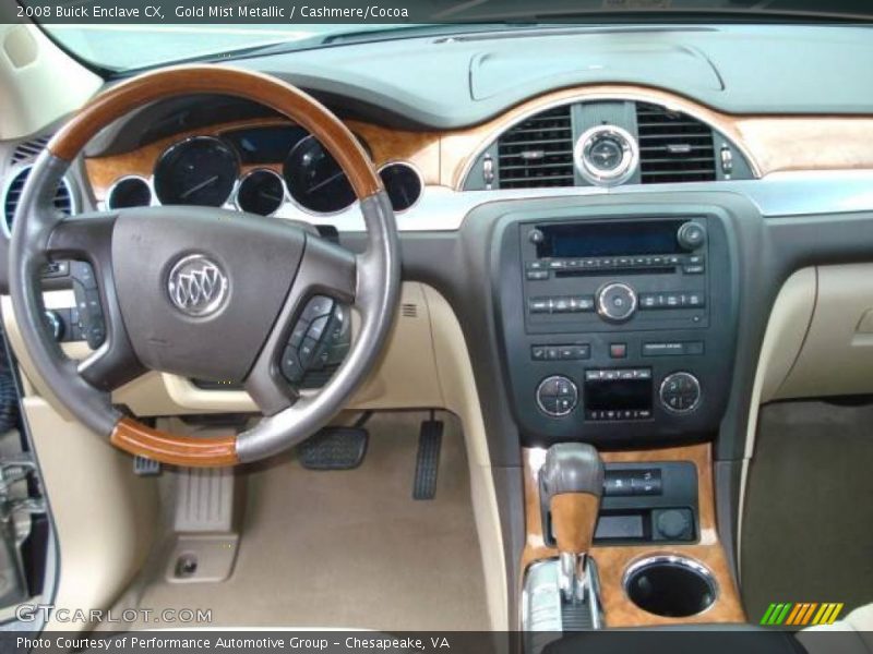 Gold Mist Metallic / Cashmere/Cocoa 2008 Buick Enclave CX